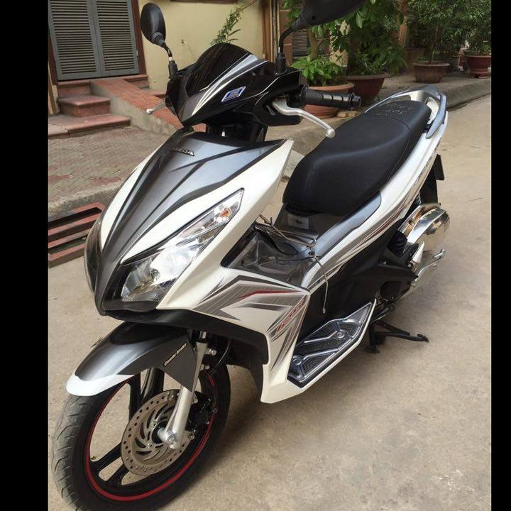 Bộ tem dán xe máy Airblade 125 đời 2013-2014 màu BẠC