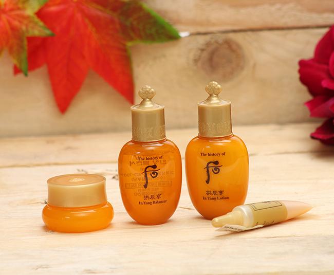 Combo Whoo Vàng Dưỡng Da Chống Lão Hóa Whoo Gongjinhyang Special Gift Set 4sp tốt nhất