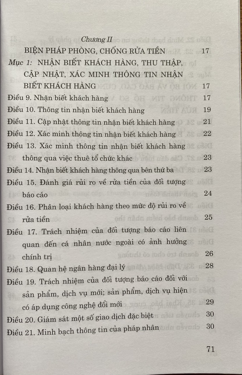 Luật Phòng, Chống Rửa Tiền