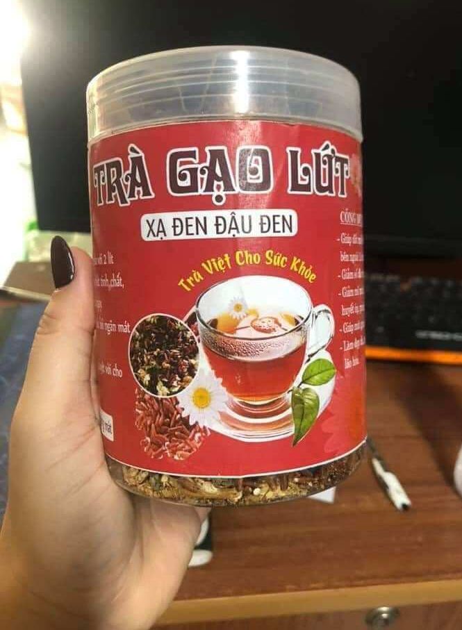 Trà gạo lứt xạ đen