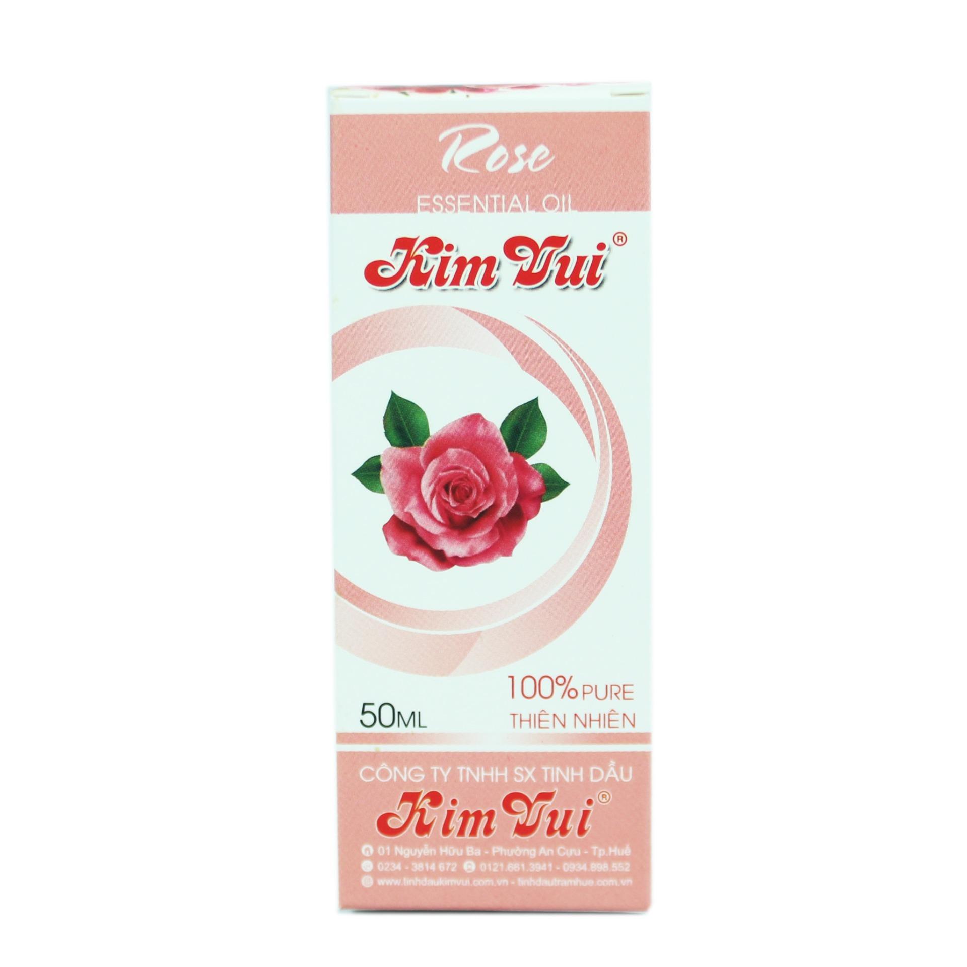 Tinh dầu hoa hồng Kim Vui 50ml