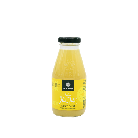 Nước ép trái cây dứa (thơm) tươi Le Fruit 250ml