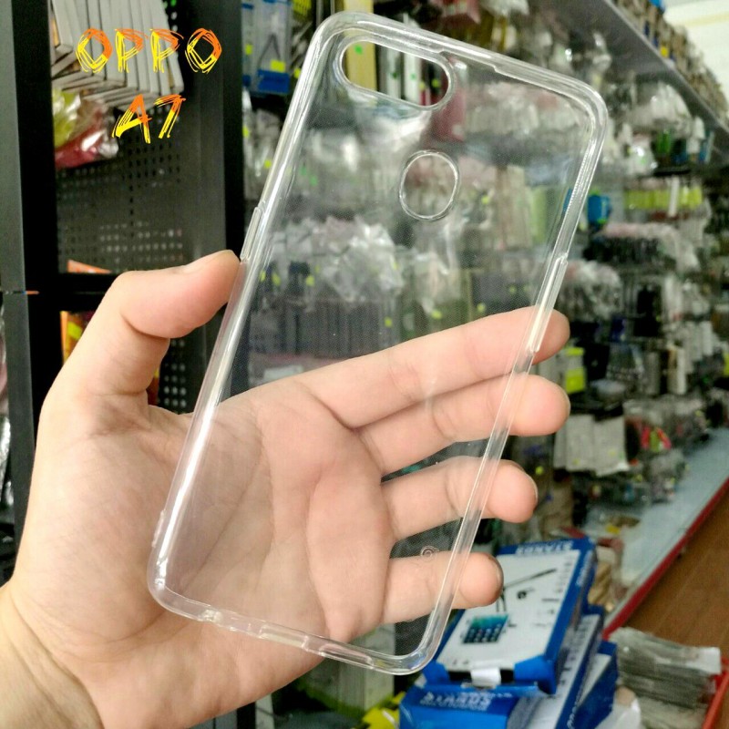 Ốp lưng dẻo trong cho Oppo A7 (Loại đẹp, chống bẩn)