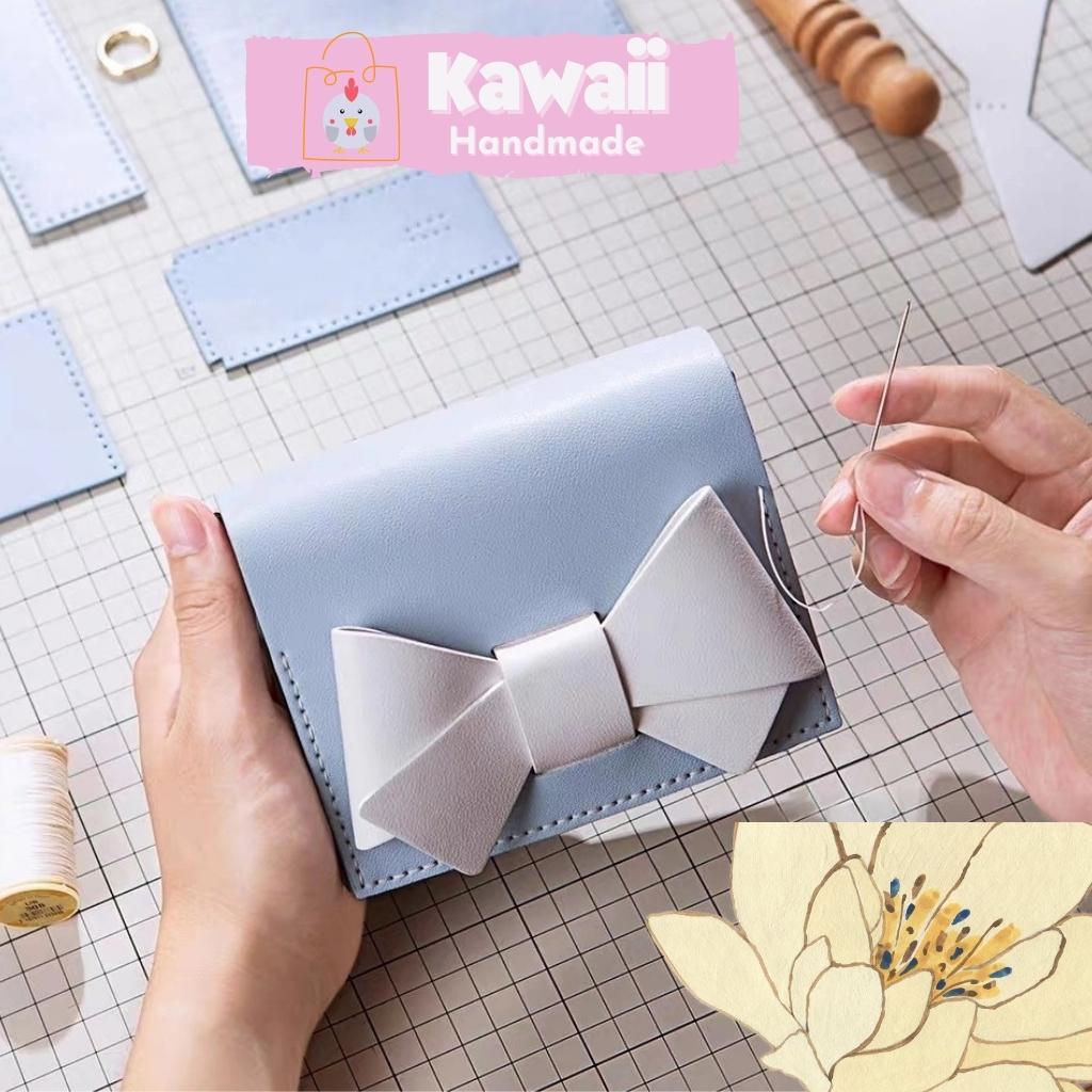 Túi handmade tự đan, Túi tự làm DA06 da PU Zone Store47