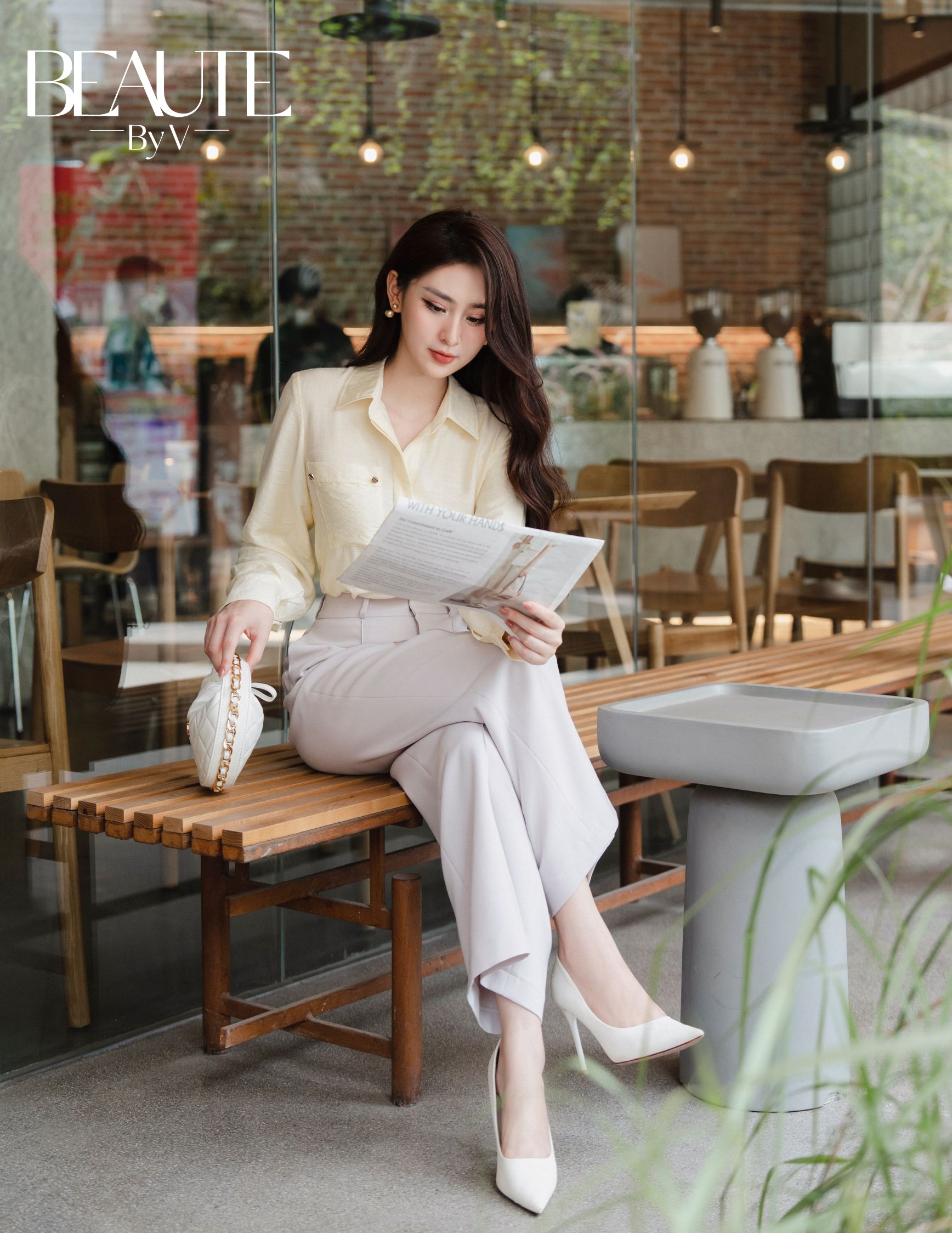 BEAUTEBYV - Quần dáng suông chạy mí Hannah