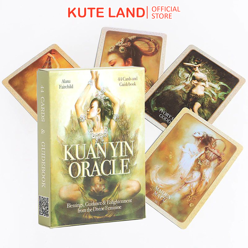 Bài oracle kuan yin oracle 44 lá tặng đá thanh tẩy
