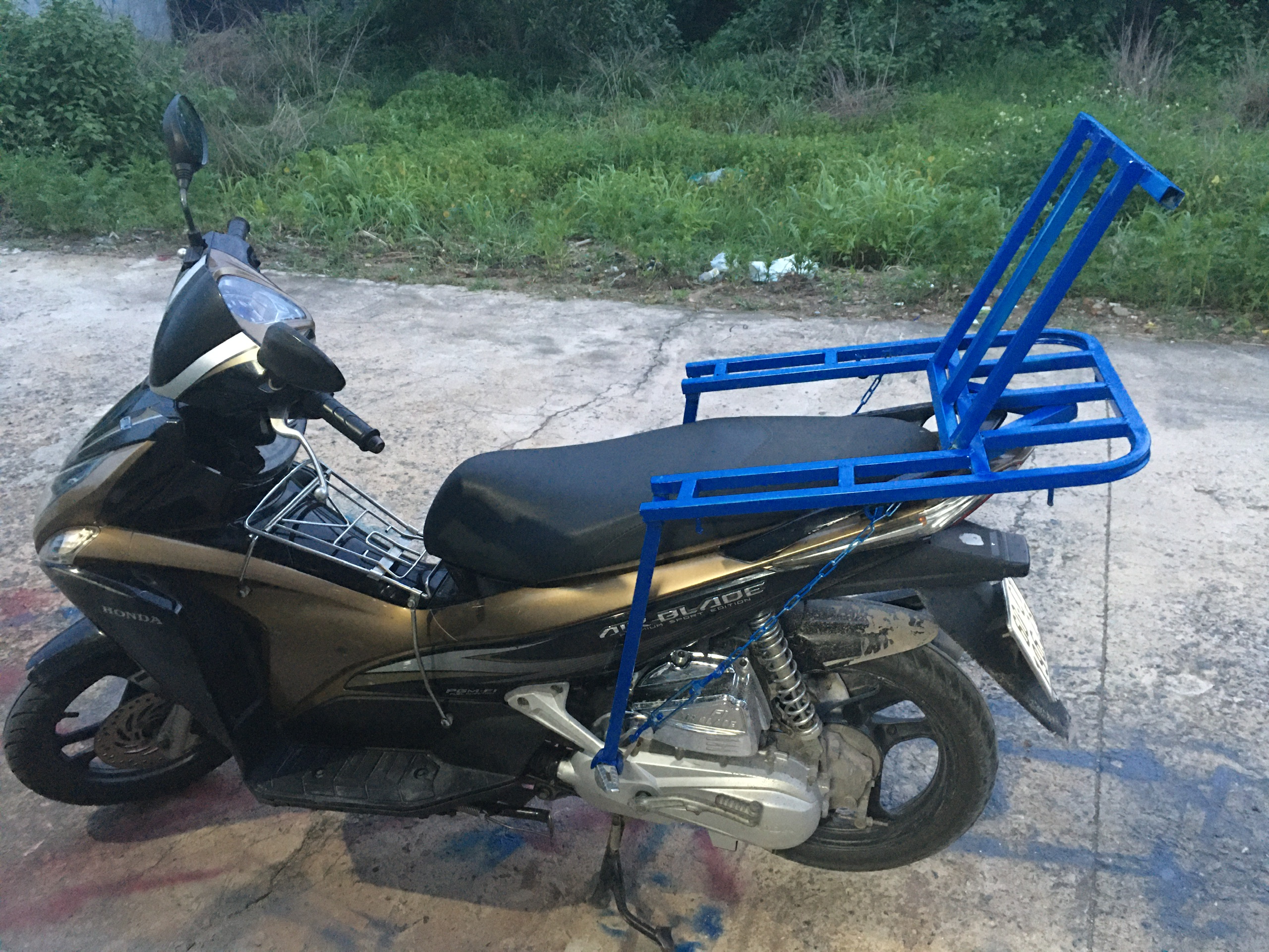 Gía Chở Hàng Xe Máy Đa Năng  [ba ga chở Hàng]