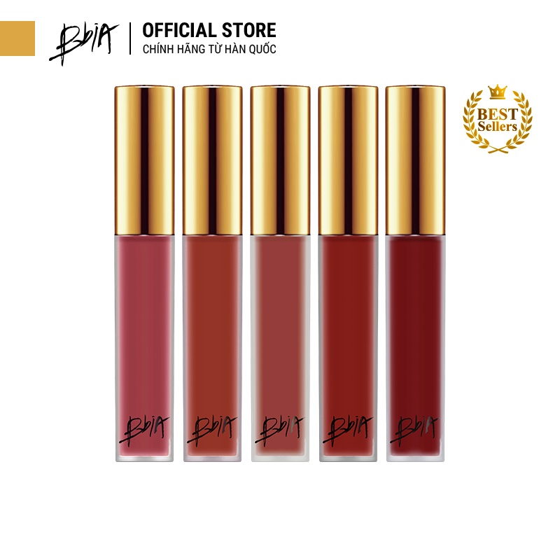 Son Kem Bbia Last Velvet Lip Tint Version 3 (5 màu) 5g