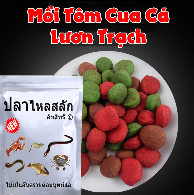 Mồi dụ baba , cua , cá , tôm, lươn ....400 gram 100 viên