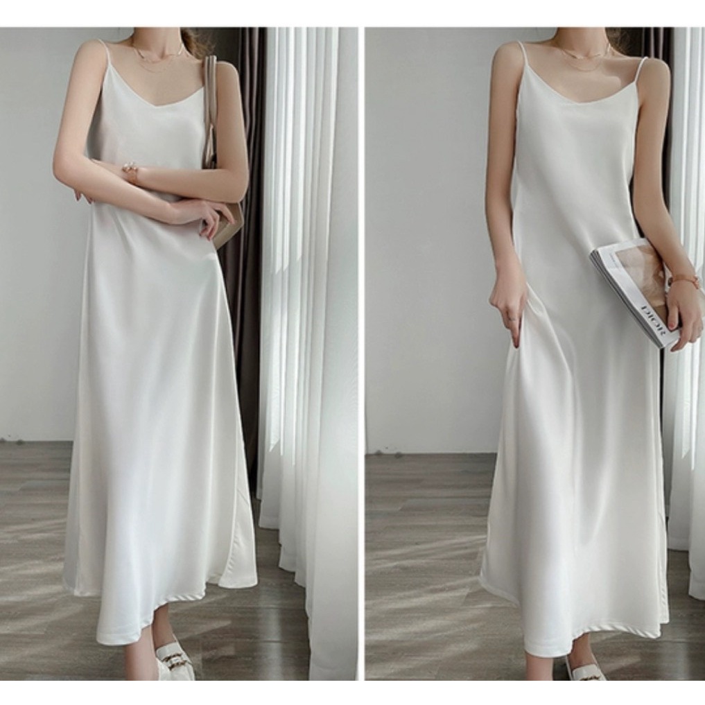 Váy 2 dây lụa sexy 1734