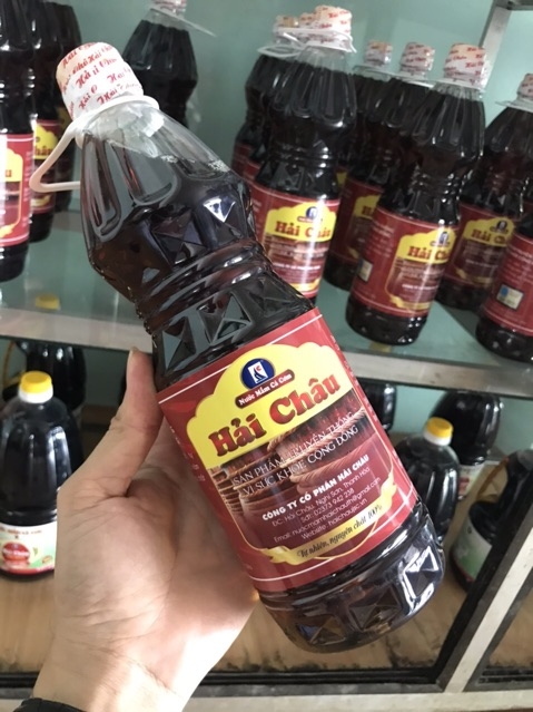 NƯỚC MẮM CỐT CÁ CƠM HẢI CHÂU