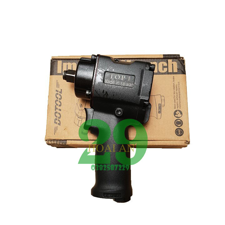 Súng xiết bulong, máy mở ốc gầm 1/2 top1 tặng găng tay bảo hộ