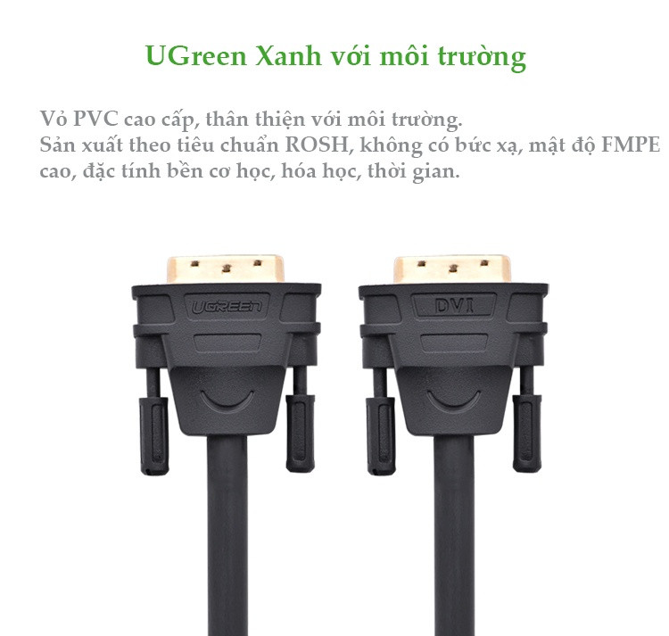Cáp 2 Đầu DVI Dây Dài 1,5m Chống Nhiễu