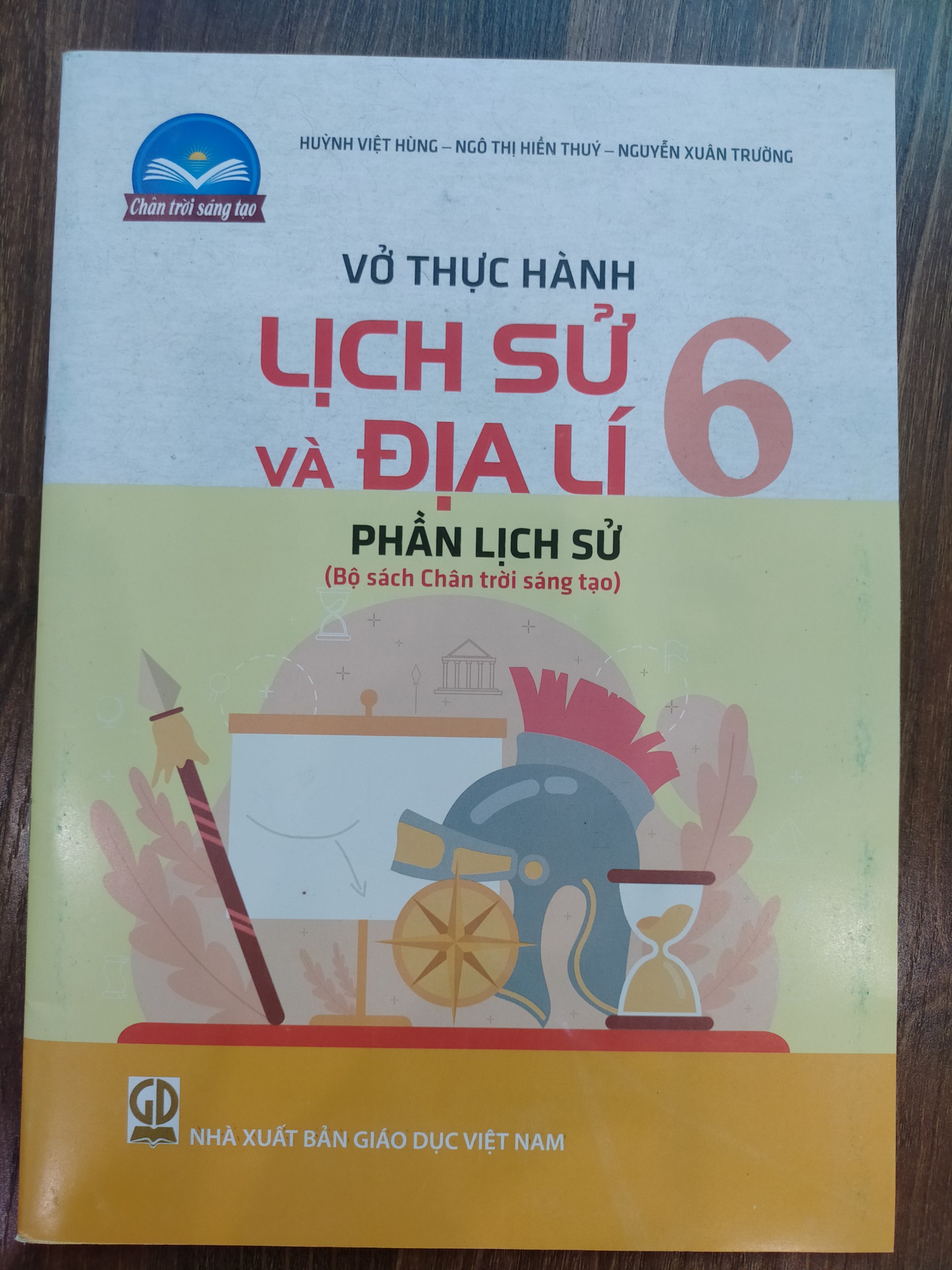 Sách - Combo Vở thực hành Lịch sử và Địa lí 6 - phần Địa Lí + Lịch sử (Bộ sách Chân trời sáng tạo)
