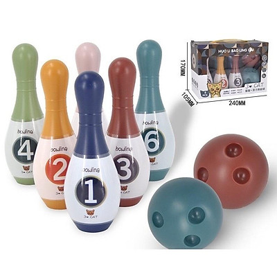 Kids bowling play set