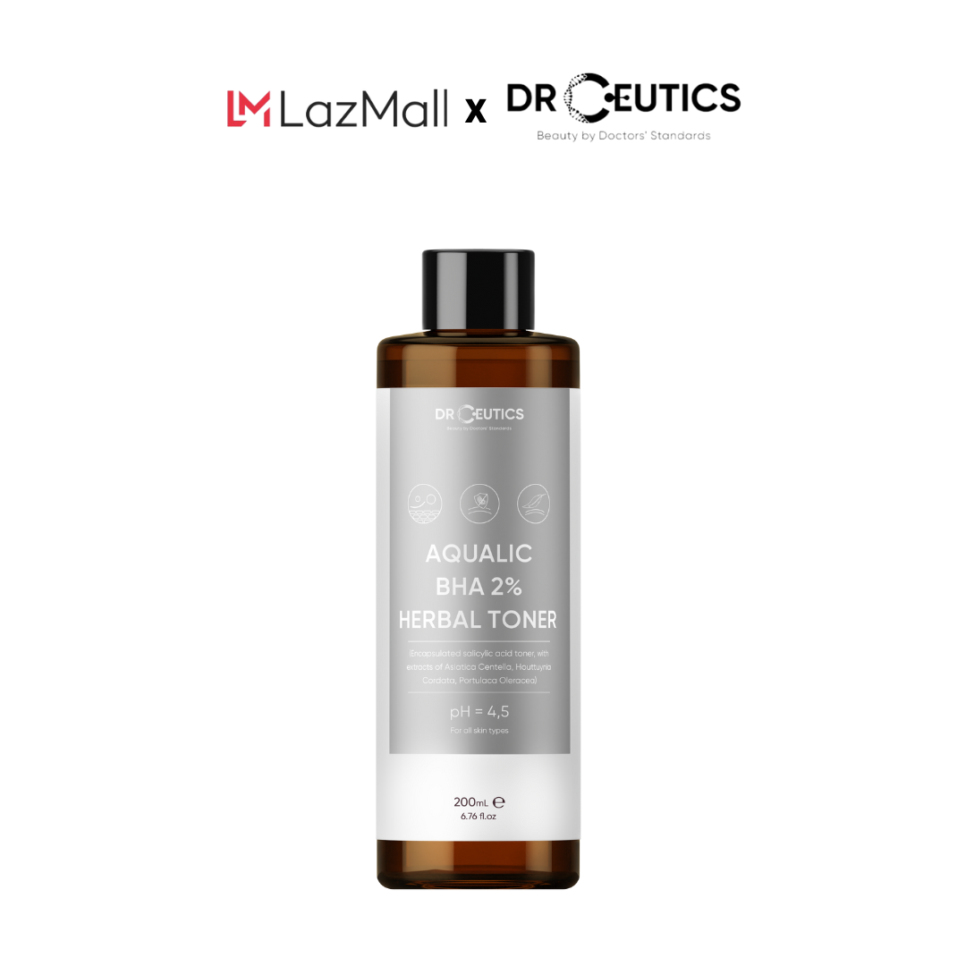 DRCEUTICS Dung Dịch Làm Sạch Và Cân Bằng Da BHA 2% AQUALIC (Nền Nước) - 200ml