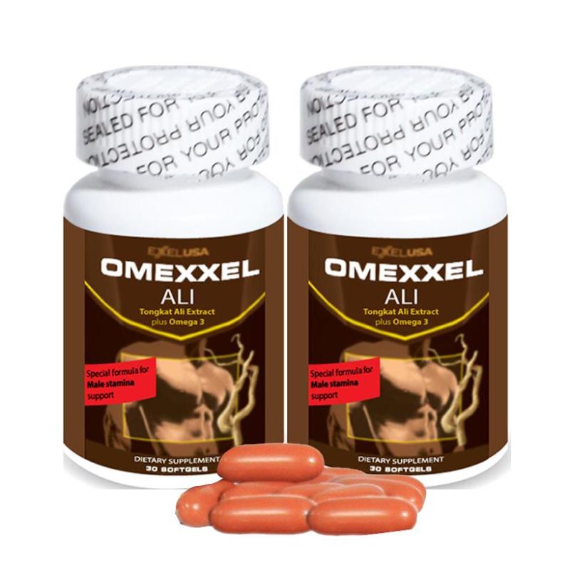 Com bo 2 lọ viên uống tăng cường sinh lý nam Omexxel Ali 60 viên - Xuất xứ Mỹ nhập khẩu