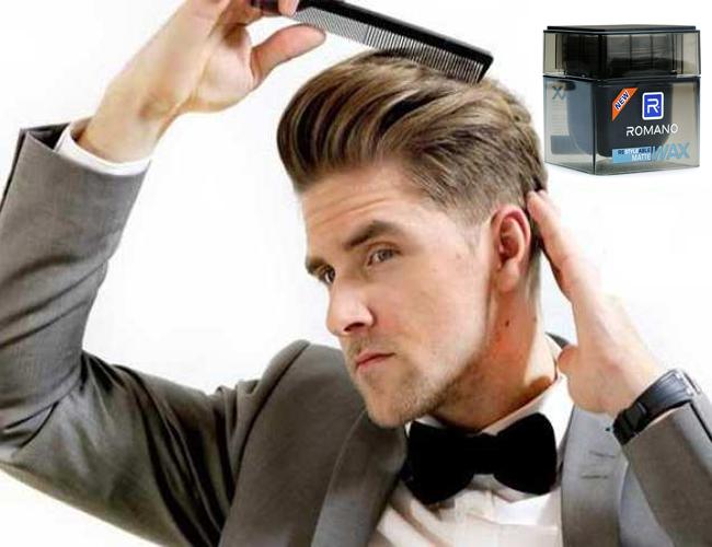 Sáp Tạo kiểu Tóc Giữ Nếp Tự Nhiên Romano-68gr (mẫu mới)