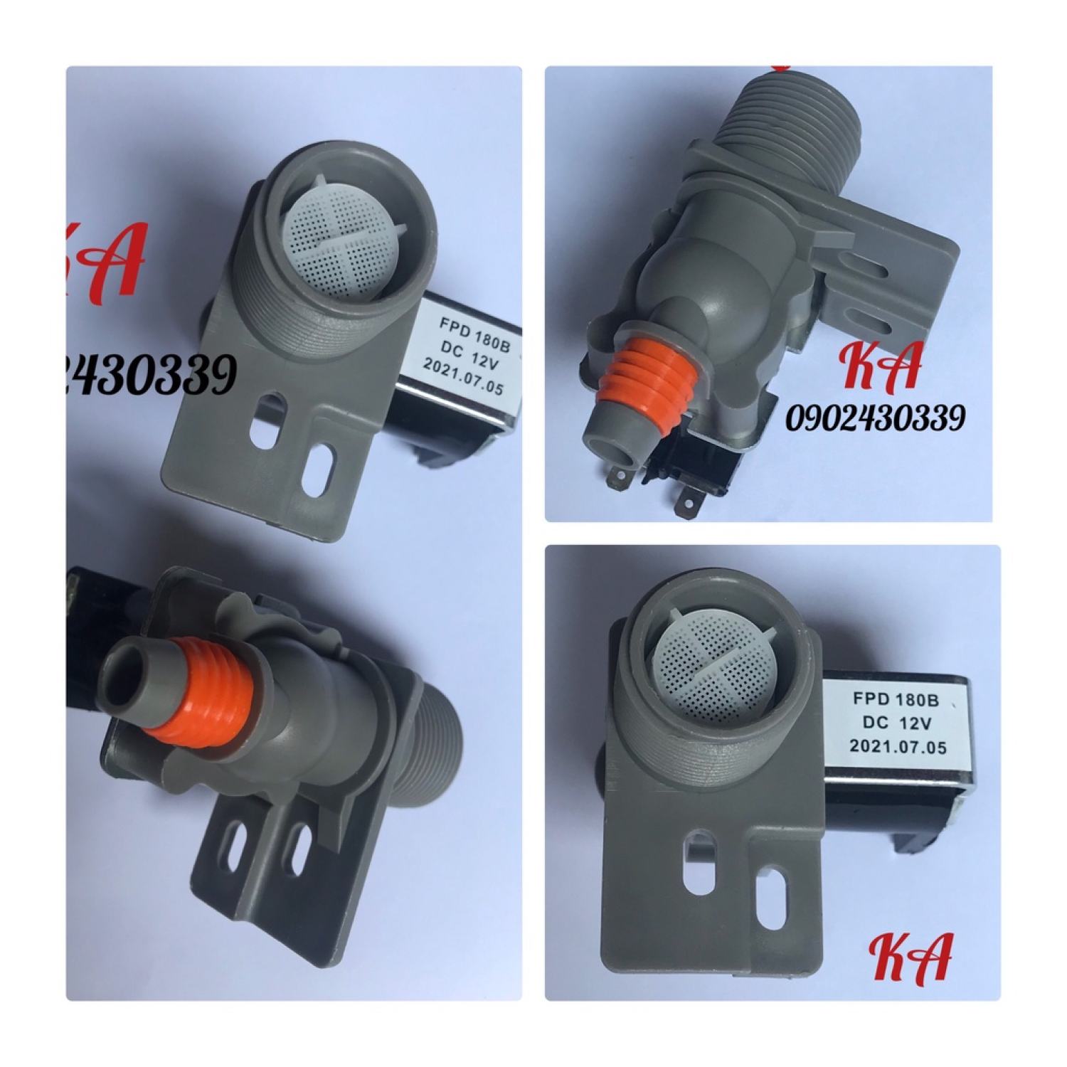 Van cấp nước đơn dùng cho máy giặt LG DC 12V