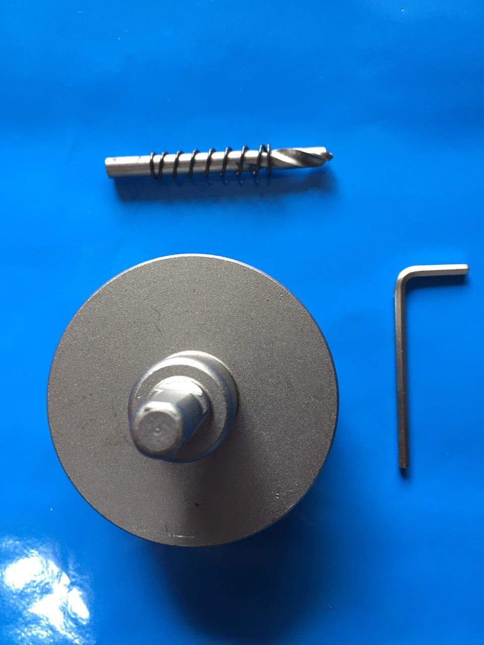 Mũi khoét inox phi 60mm hàng cao cấp. mũi khoét sắt. mũi khoét