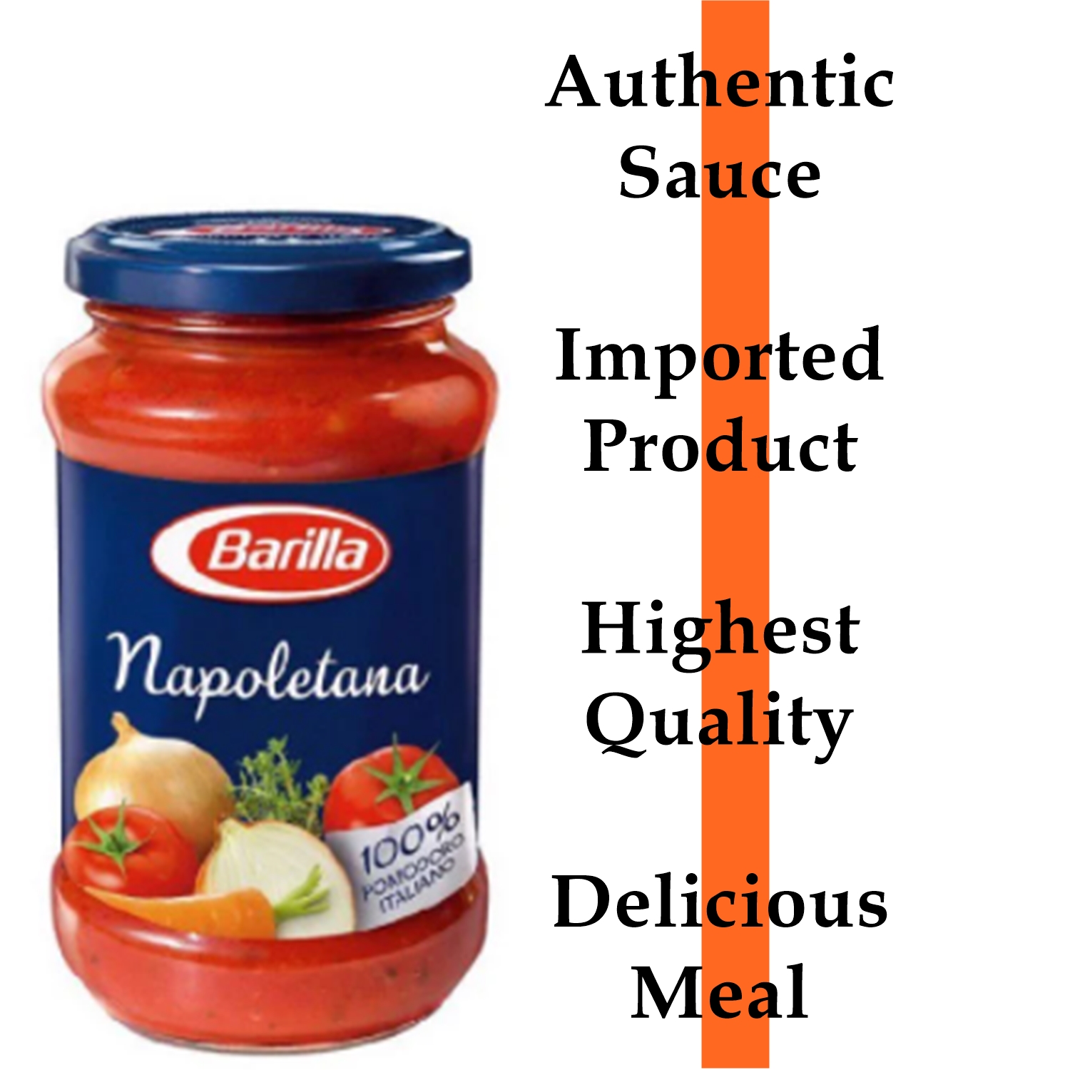 Sốt mỳ Ý spaghetti Basilico, Barilla 400g