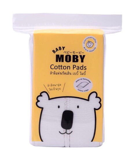 Bông Miếng Moby Baby Cỡ Nhỏ (100 miếng/gói)