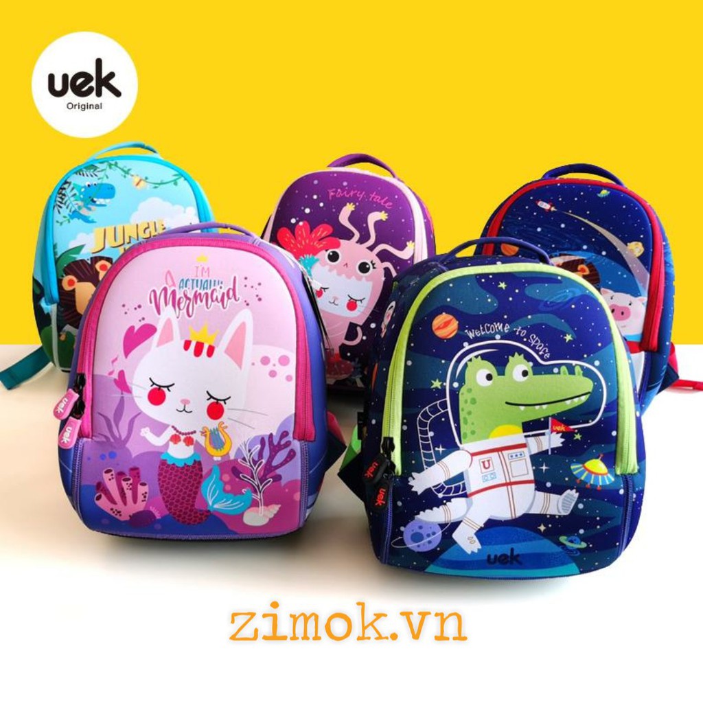 Balo uek  UEK bé trai (kèm móc khóa)