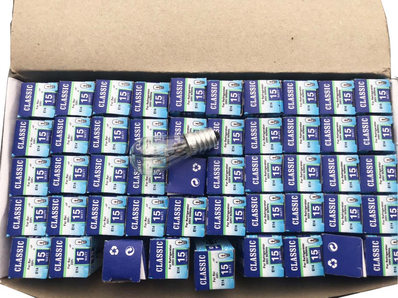 Combo 3 Bóng Đèn Tủ Lạnh E14 Đầu Tù