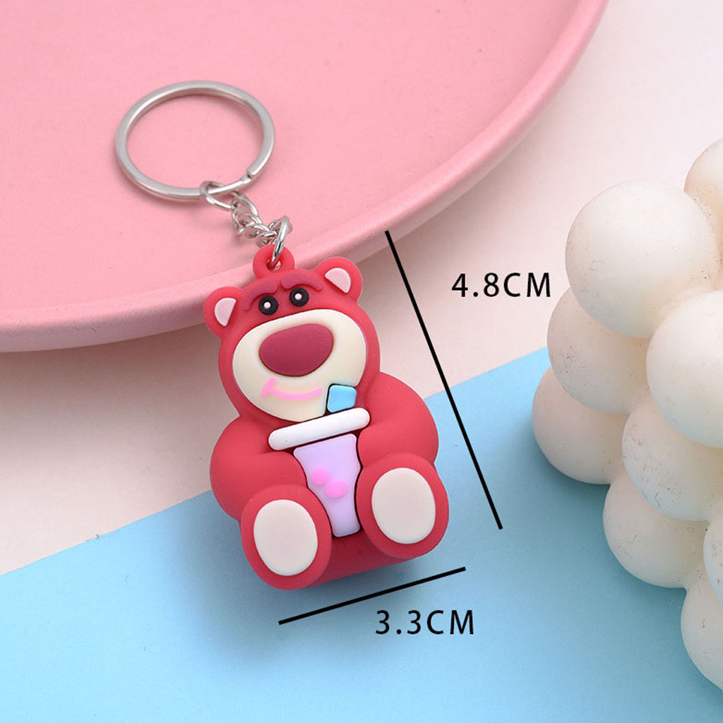 Móc khóa Gấu trà sữa cute MK23