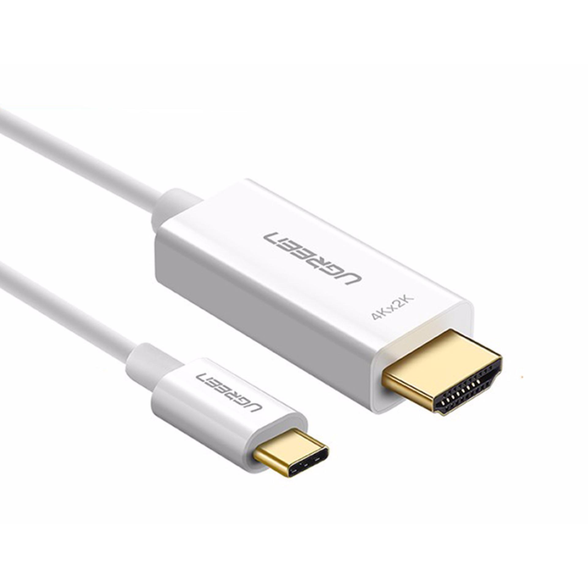 Cáp chuyển USB type-C ra HDMI 1.5m UGREEN 30841 (Trắng)