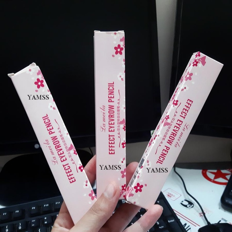 Chì Kẻ Mày 2 Đầu Hộp Hồng