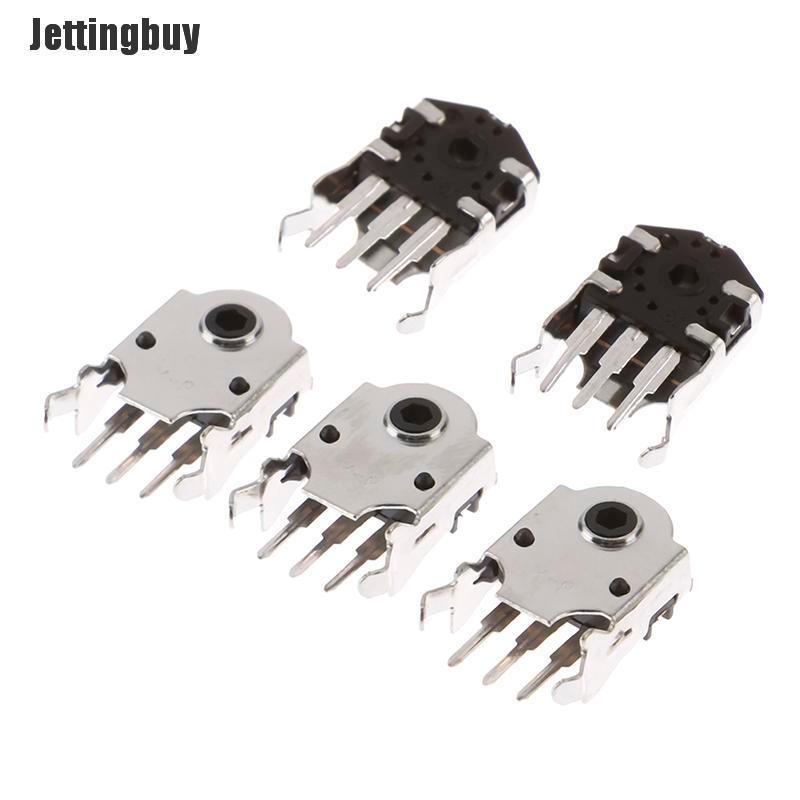 Jettingbuy 5Pcs 9mm Rotary Mouse Scroll Wheel Encoder For PC Mouse encoder