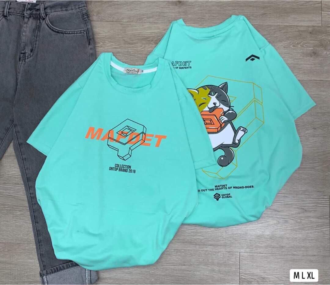 [HCM]Áo thun UNISEX Form Rộng FreeSize  65Kg m65