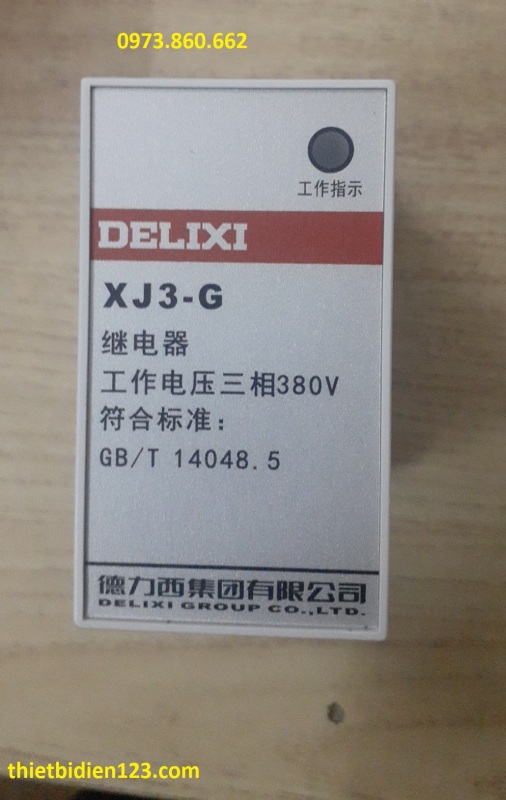 Bảo vệ mất pha XJ3G DELIXI - Bảo vệ mất pha 380v