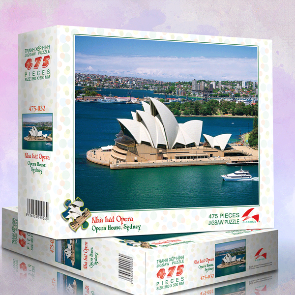 Tranh xếp hình 475 mảnh - NHÀ HÁT OPERA Sydney
