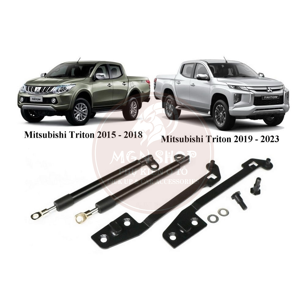 [Ty thủy lực] [Mitsubishi Triton 2015 - 2023] hãm cốp bửng thùng