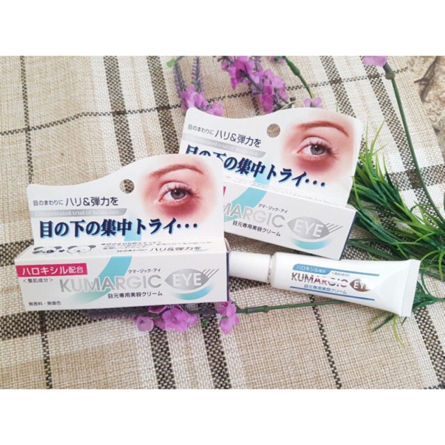 ? Kem giúp giảm thâm quầng mắt Kumargic Eye Cream?‍♀️