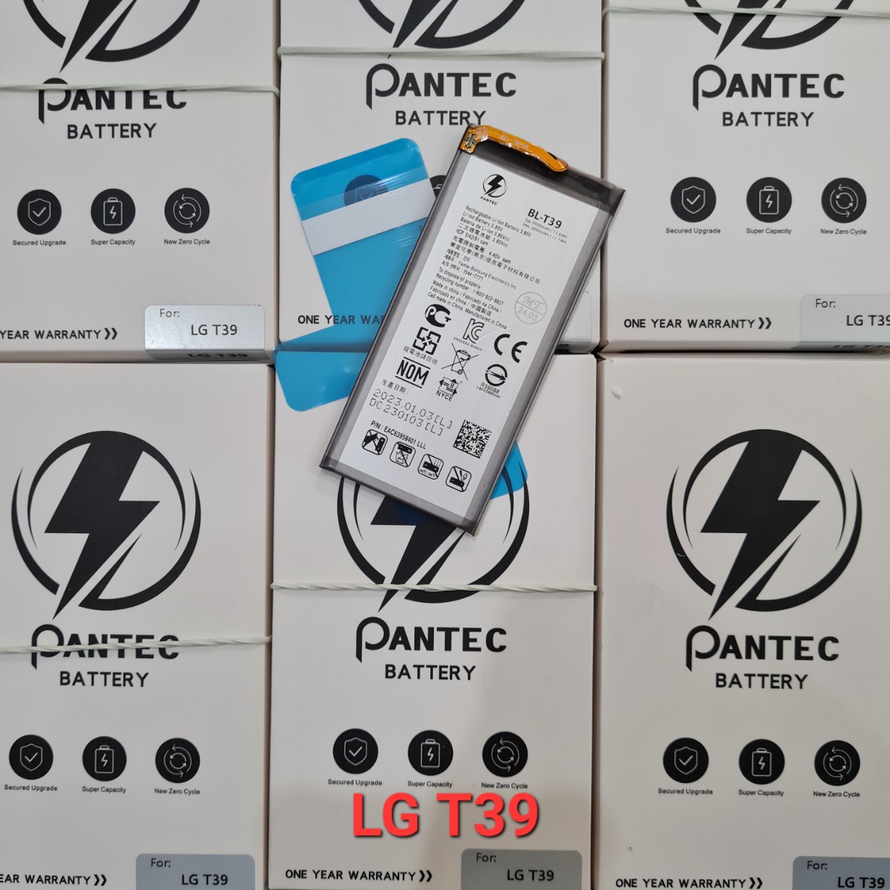 Pin LG G7 ThinQ BL T39 - Pantec bảo hành 6 tháng
