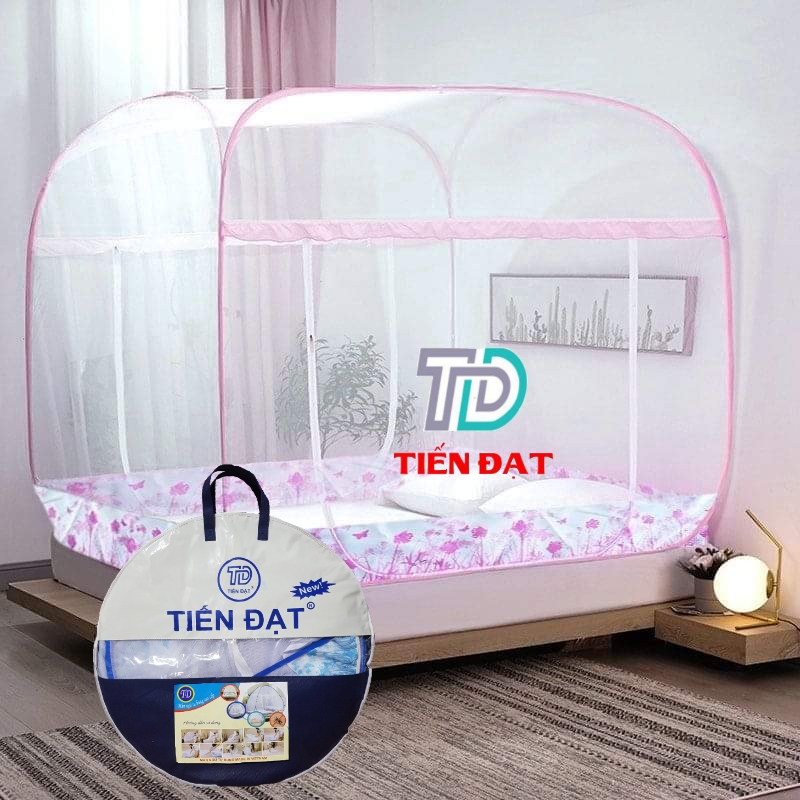màn mùng cao cấp có chân viền tiến đạt