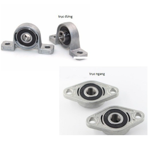 gối đỡ trục ngang - đứng 8