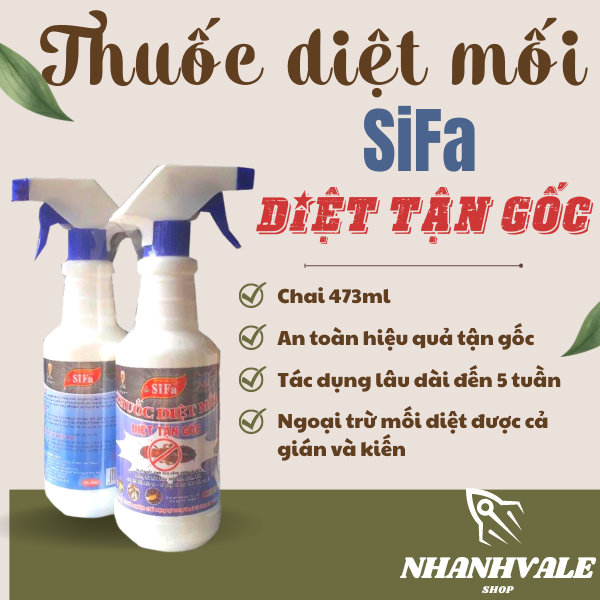 Chai dầu xịt diệt mối - DIỆT TẬN GỐC SIFA®