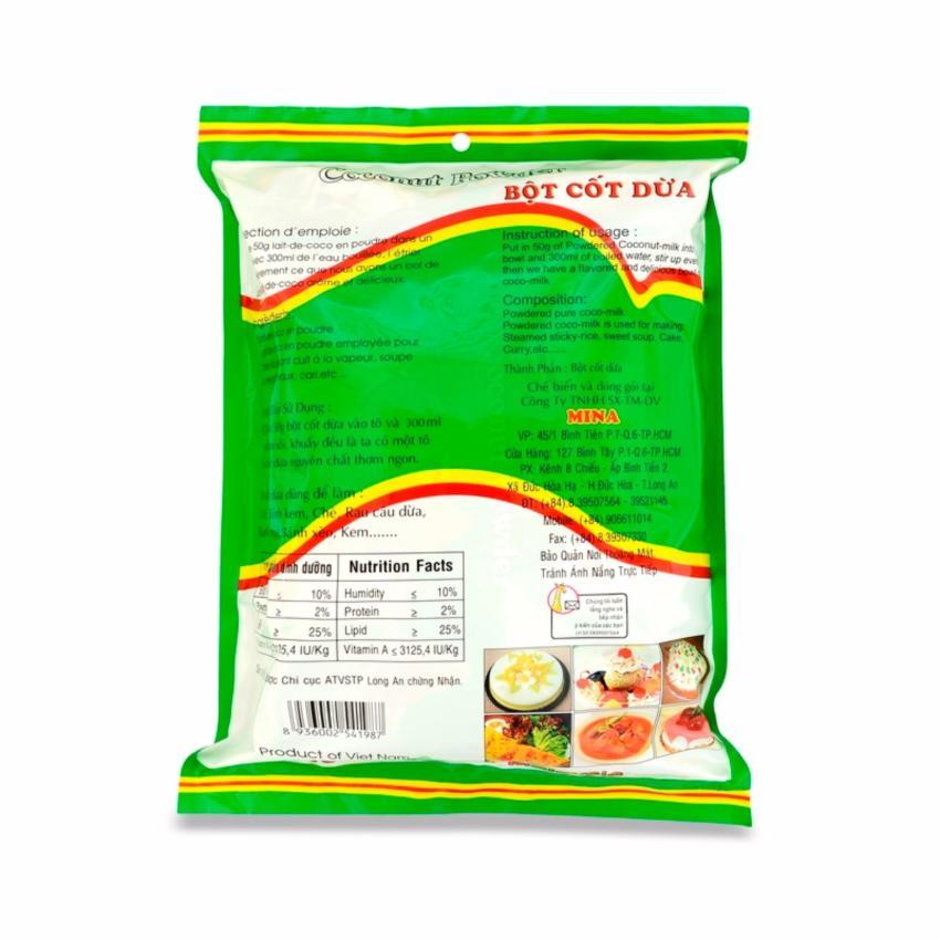 Bột Cốt Dừa Thành Phát Loại Đặc Biệt (50g/gói) nguyên liệu làm nước cốt dừa dùng làm pha chế đồ uống, chế biến món ăn