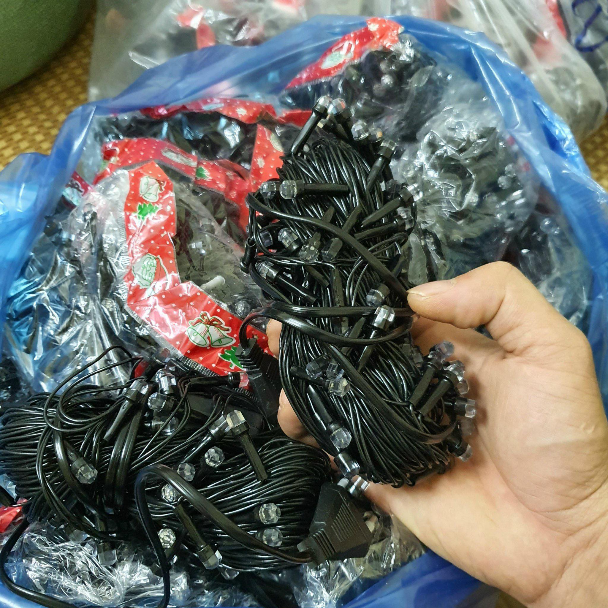 Đèn Led Kim Cương Đa Sắc Dài 10m Trang Trí Decor