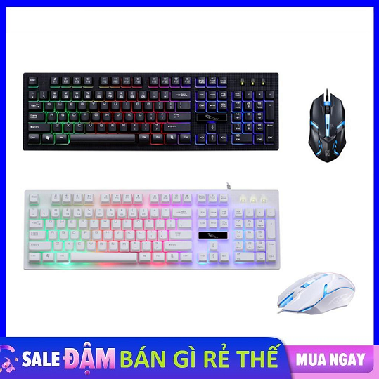 [HCM]Combo bàn phím và chuột giả cơ G-20