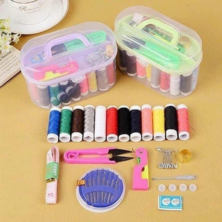 Bộ Kim Chỉ Đa Năng Kèm Hộp Đựng