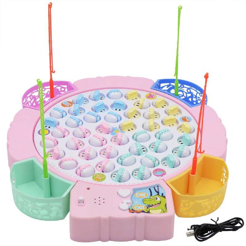 Bộ trò chơi câu cá chạy pin cỡ to - 45 con cá