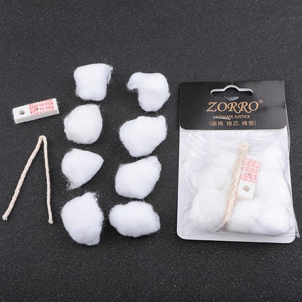 SET Bông Gòn Zorro Thay Cho Bật Lửa Zippo, Zorro