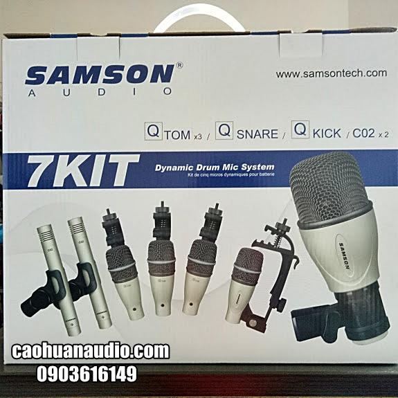 Bộ 7 micro trống Samson 7kit / Micro Drum