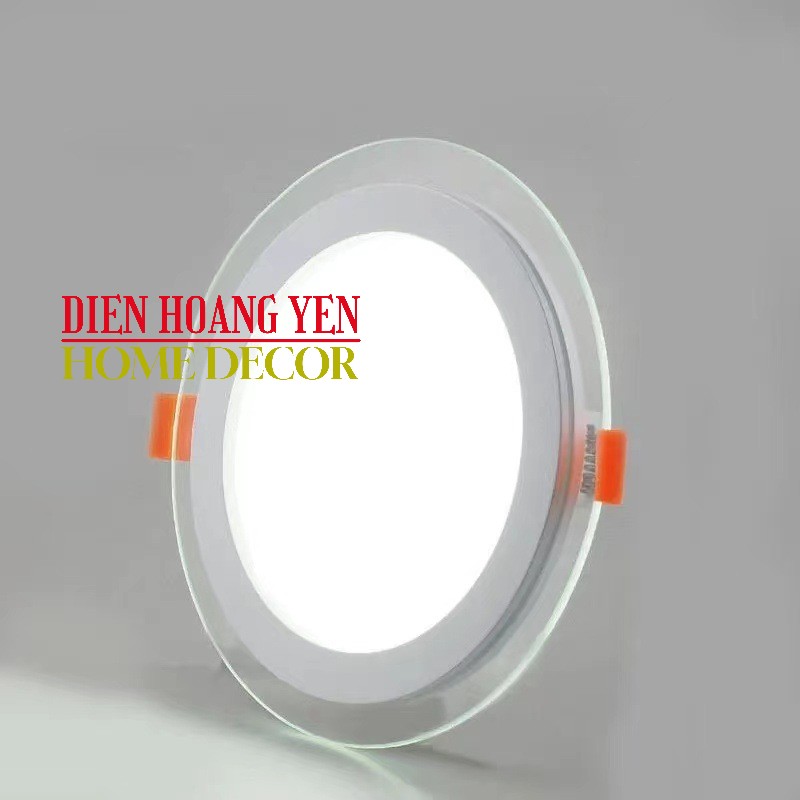 12W 9W Glass Recessed Led Ceiling Light with Beautiful Design and Bright Glass Border