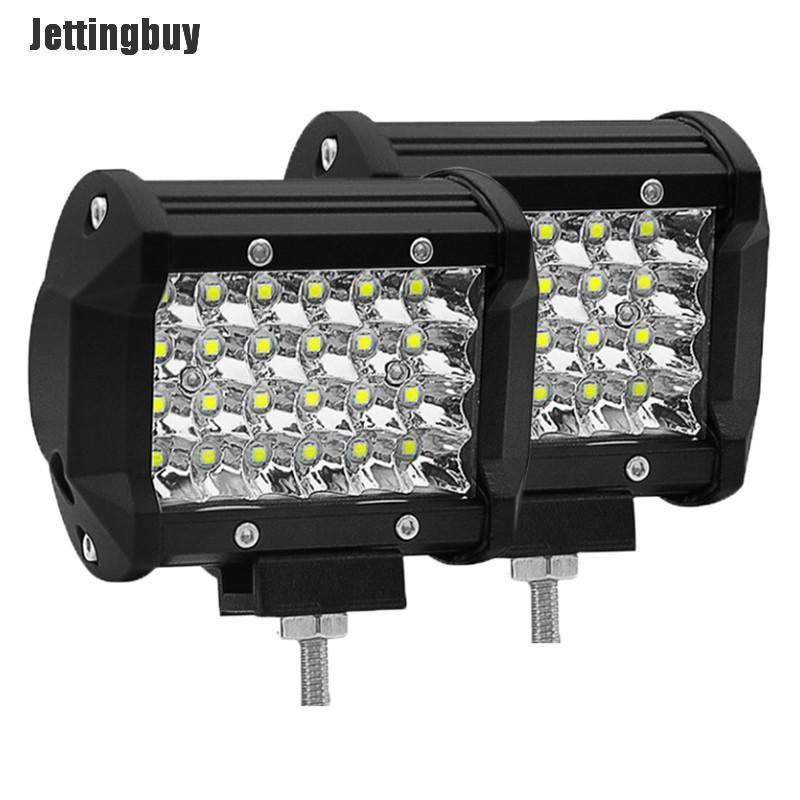 Jettingbuy 72W LED Work Light Bar Spot Beam Offroad Car Diving Truck SUV 4WD ATV 4 x 4